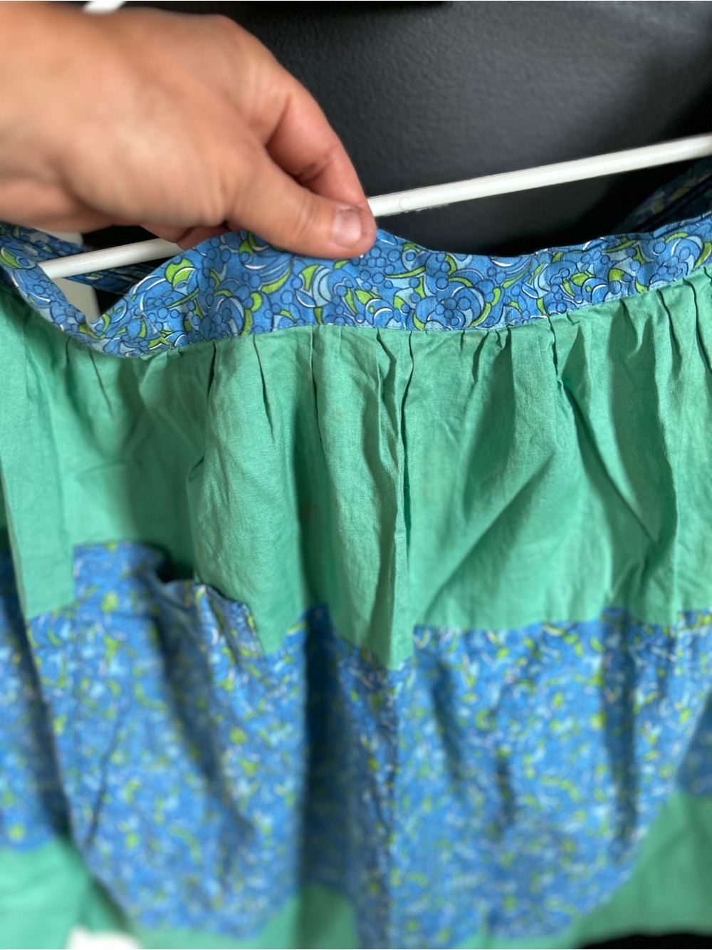 Vintage 60s/70s Handmade Apron - Picture 6 of 12